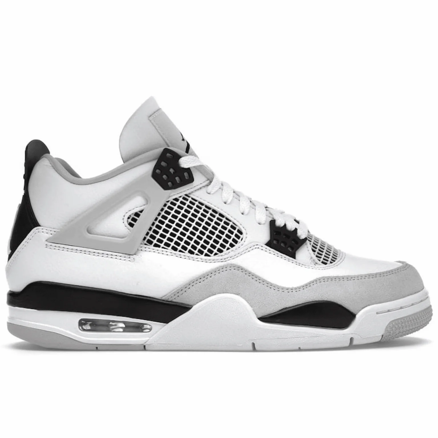 Air Jordan 4 Retro Military Black - lateral view